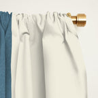 Halfmoon Colorblock - Blue Window Curtain Gallery Image 2