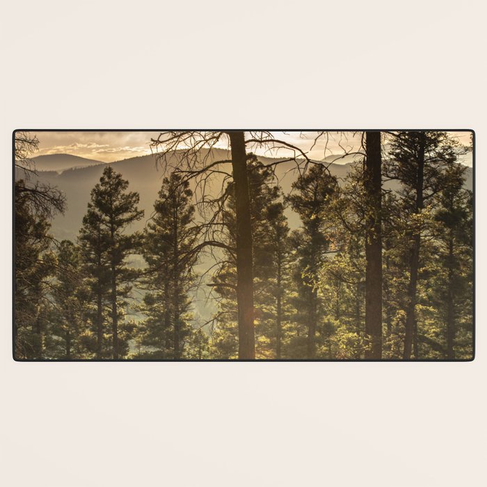 Mountain Forest New Mexico - Nature Photography Desk Mat Gallery Image 3