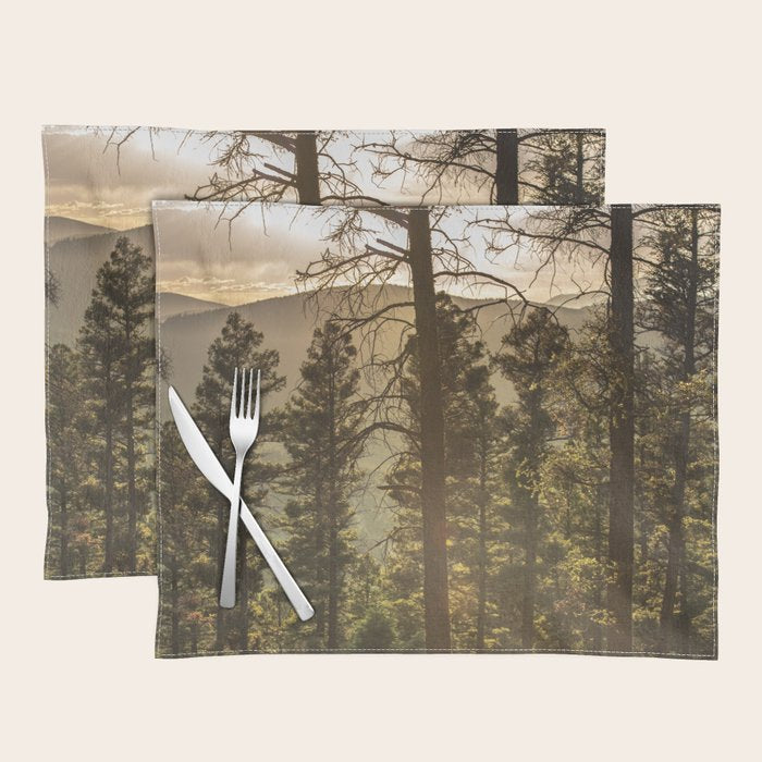 Mountain Forest New Mexico - Nature Photography Placemat Gallery Image 1
