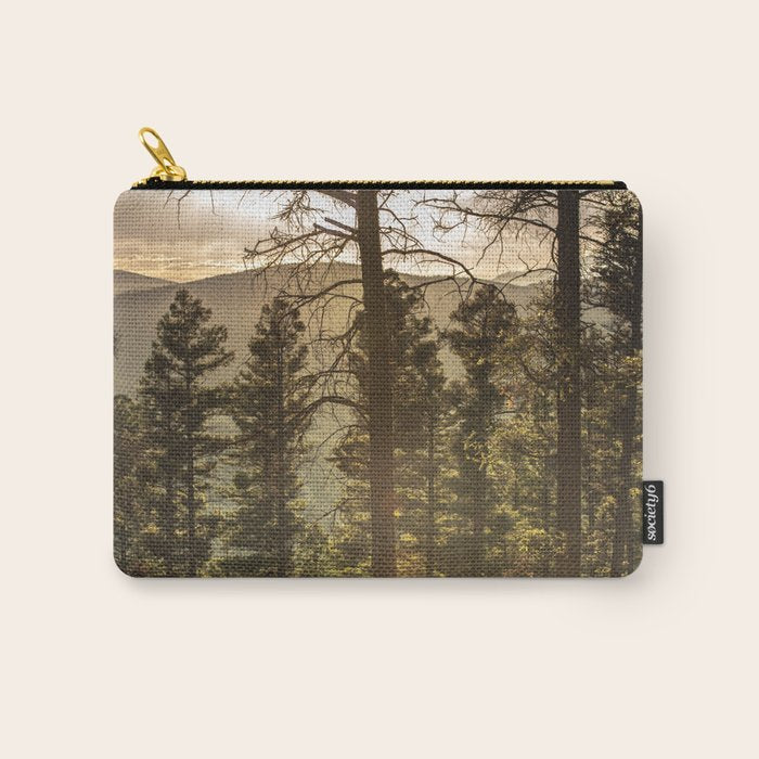Mountain Forest New Mexico - Nature Photography Carry All Pouch Gallery Image 1