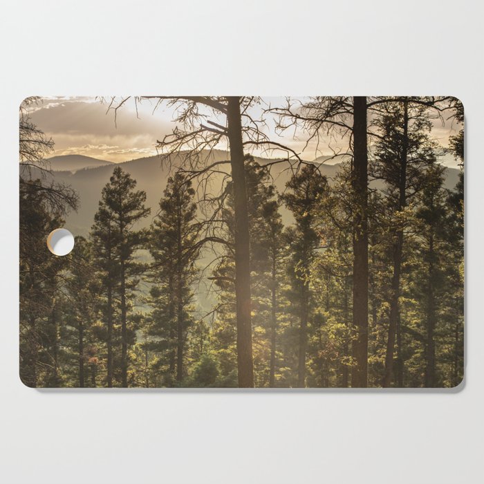 Mountain Forest New Mexico - Nature Photography Cutting Board Gallery Image 1