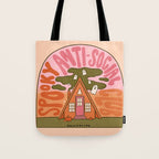 Spooky Anti-Social Club Tote Bag Gallery Image 1