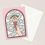 Cancer Ice cream Stationery Card Gallery Image 2