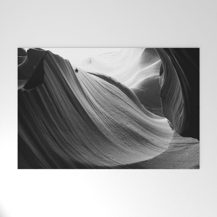 ANTELOPE CANYON XVIII / arizona desert Welcome Mat Gallery Image 1