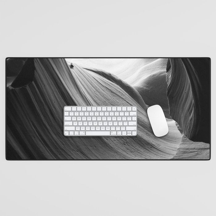 ANTELOPE CANYON XVIII / arizona desert Desk Mat Gallery Image 1