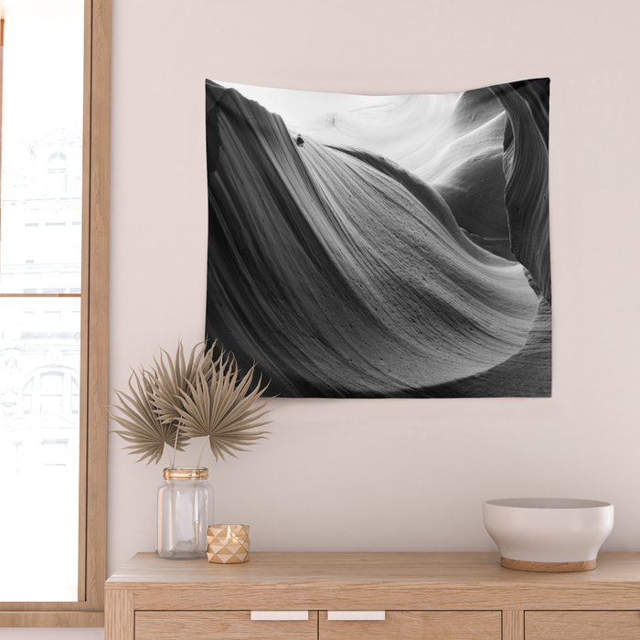 ANTELOPE CANYON XVIII / arizona desert Wall Tapestry Gallery Image 2