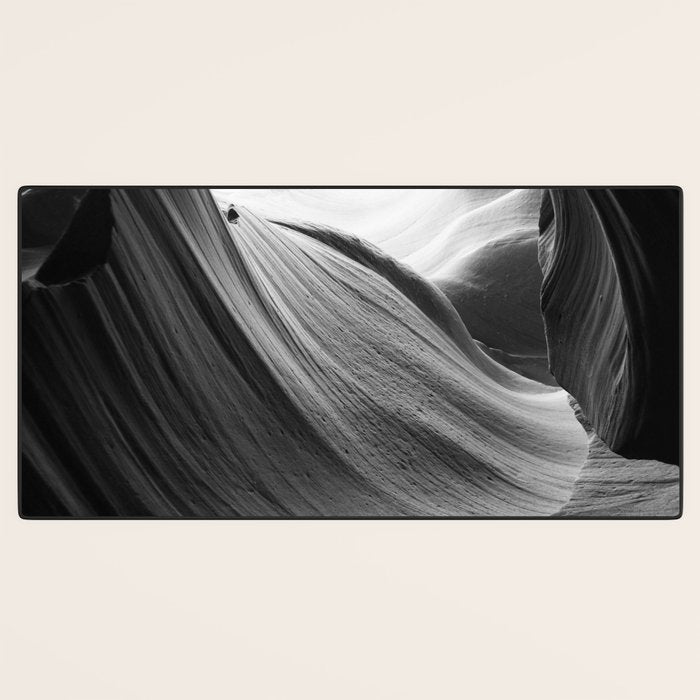 ANTELOPE CANYON XVIII / arizona desert Desk Mat Gallery Image 3