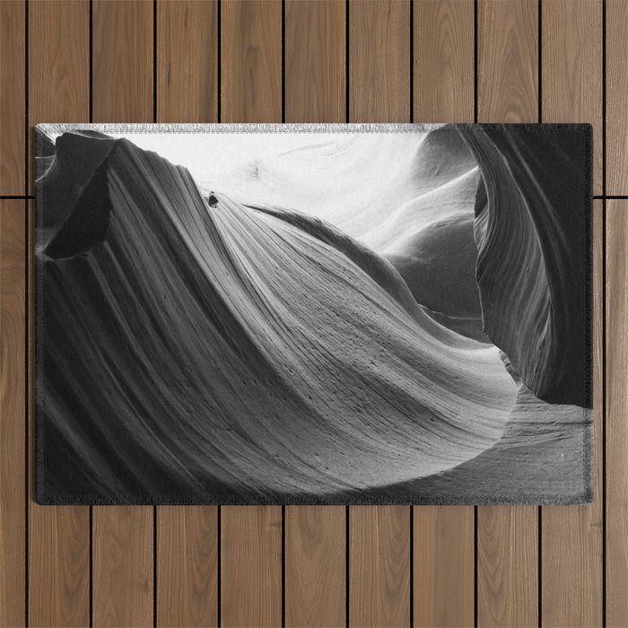ANTELOPE CANYON XVIII / arizona desert Outdoor Rug Gallery Image 1