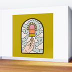 Sagittarius Popsicle Wall Mural Gallery Image 2