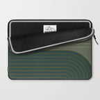 Two Tone Line Curvature XXXVII Laptop Sleeve Gallery Image 2