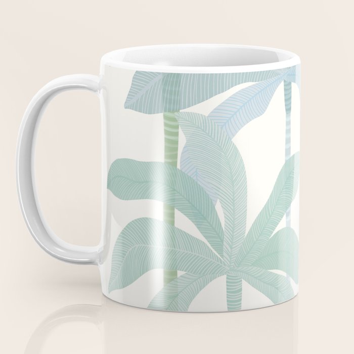 Tropic Sun - palm tree drawing Coffee Mug Gallery Image 3