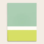 Color Block V Mint Lime Green Notebook Gallery Image 4