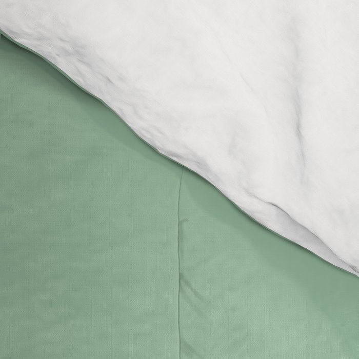 Color Block V Mint Lime Green Comforter Gallery Image 4