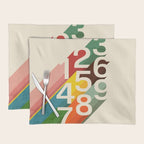 Retro Numbers Placemat Gallery Image 1