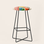 Retro Numbers Stool Gallery Image 1