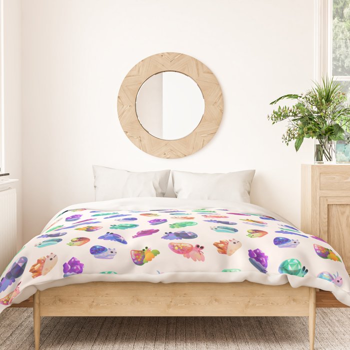 Jewel hermit crab Duvet Cover Gallery Image 3