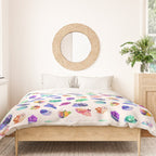 Jewel hermit crab Duvet Cover Gallery Image 3