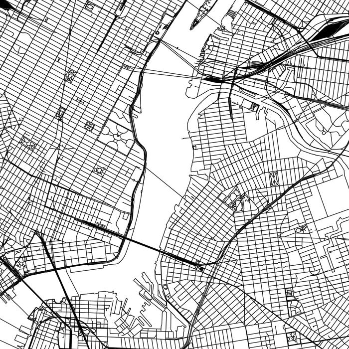New York City White Map Coffee Mug Gallery Image 2