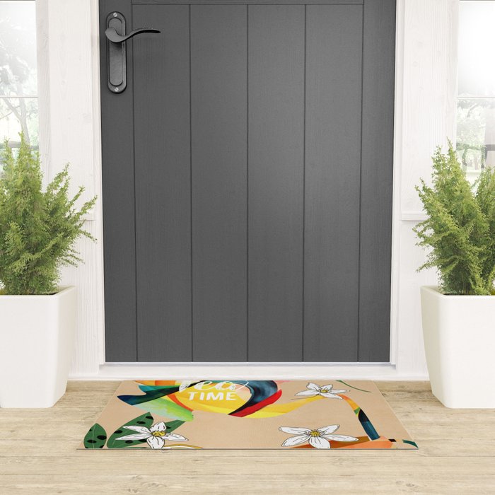 Tea Time 2 Welcome Mat Gallery Image 3