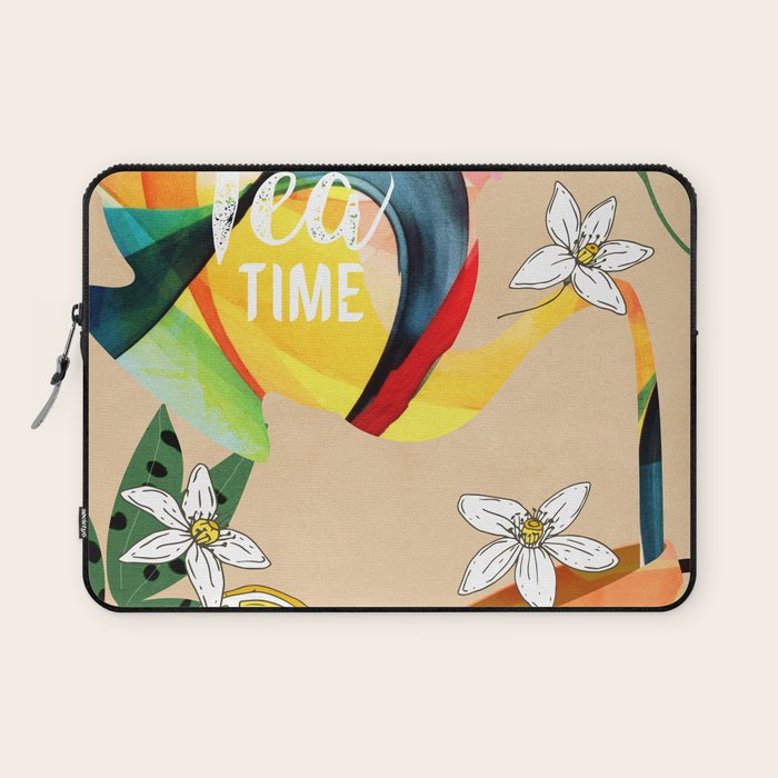 Tea Time 2 Laptop Sleeve Gallery Image 1