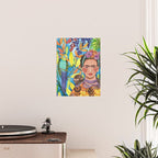 Woman and her parrots Poster Gallery Image 2