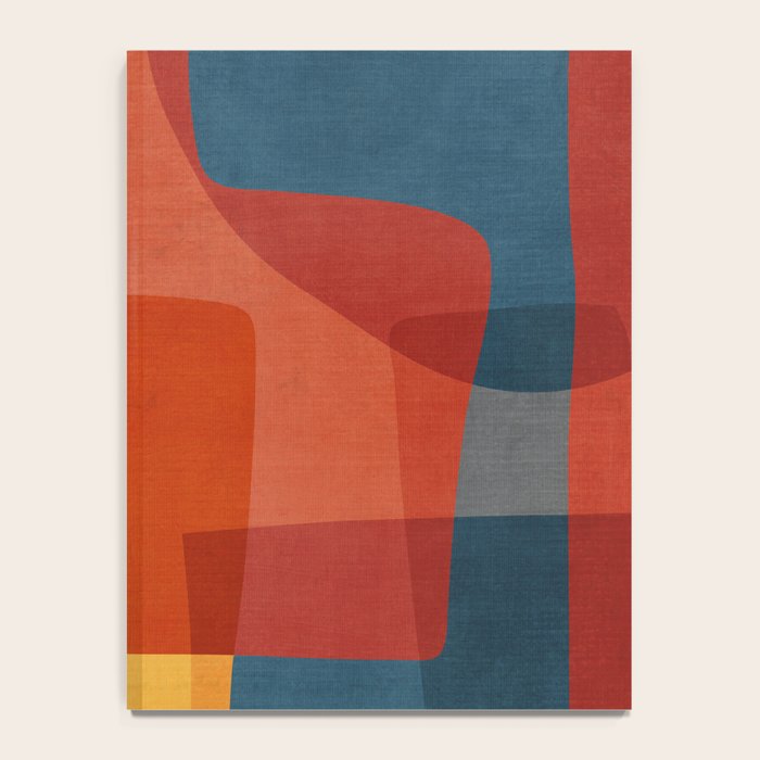 Blue Red Yellow MCM Art Notebook Gallery Image 4