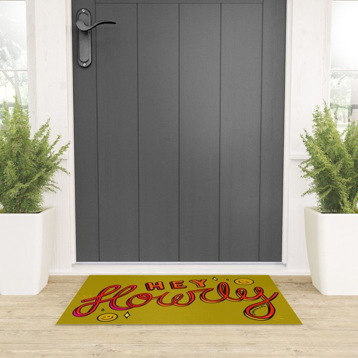 Hey Howdy Welcome Mat Gallery Image 3