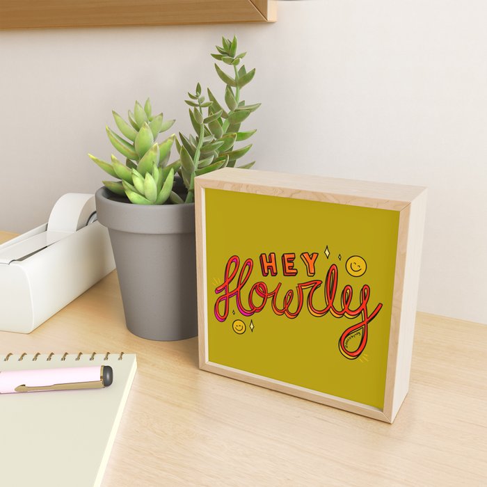 Hey Howdy Mini Art Print Gallery Image 2
