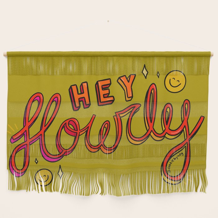 Hey Howdy Wall Hanging Gallery Image 1