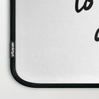 I Love You to the Moon and Back black-white kids room typography poster home wall decor canvas Laptop Sleeve Gallery Image 3