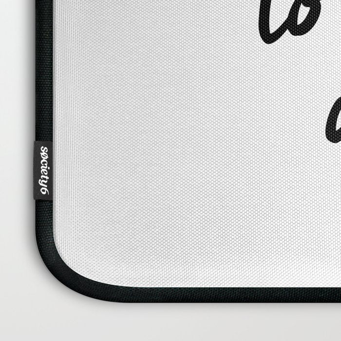 I Love You to the Moon and Back black-white kids room typography poster home wall decor canvas Laptop Sleeve Gallery Image 3