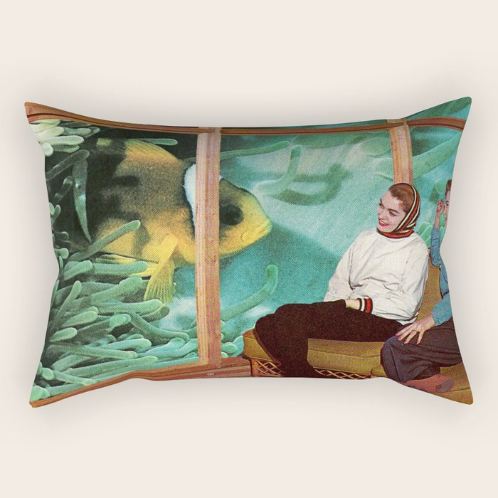 Hello Fish Rectangular Pillow Gallery Image 2