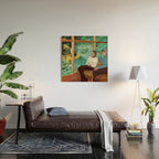 Hello Fish Wood Wall Art Gallery Image 2