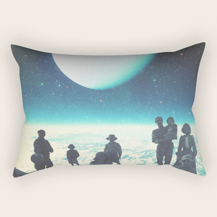 We are Sojourners in this World. Rectangular Pillow Gallery Image 1