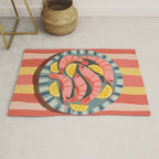 Shrimp Picnic Rug Gallery Image 1
