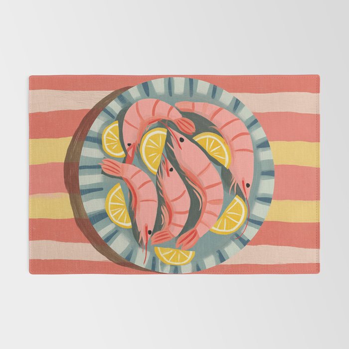 Shrimp Picnic Rug Gallery Image 2