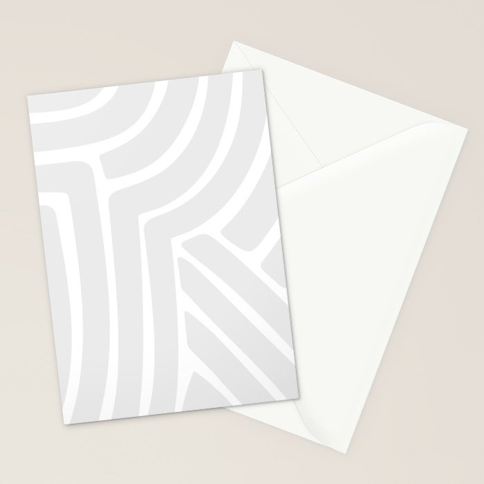 Abstract Stripes LXXXIX Stationery Card Gallery Image 2