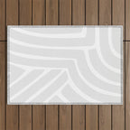Abstract Stripes LXXXIX Outdoor Rug Gallery Image 1