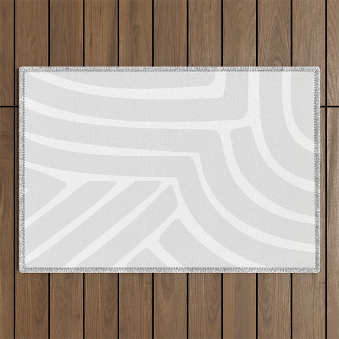 Abstract Stripes LXXXIX Outdoor Rug Gallery Image 1