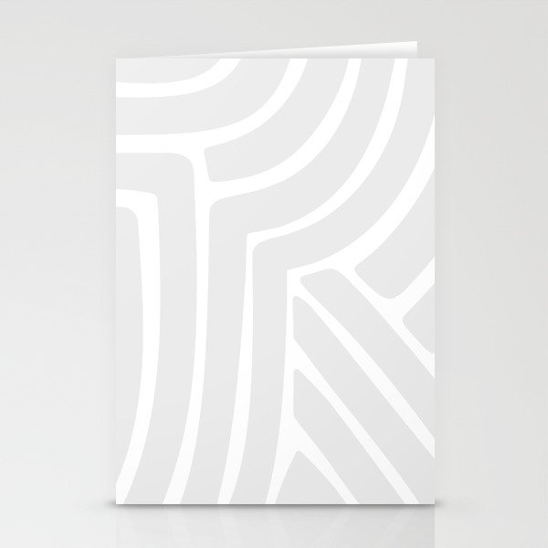 Abstract Stripes LXXXIX Stationery Card Gallery Image 2