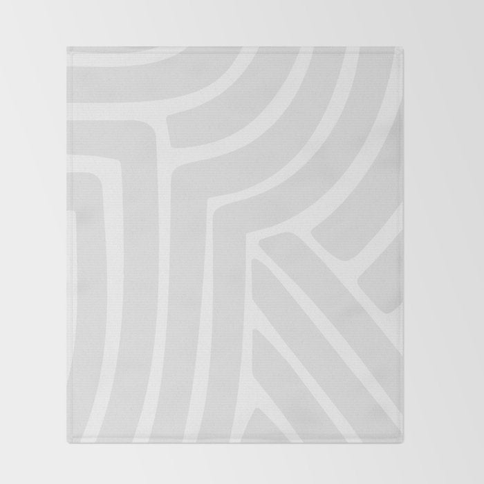 Abstract Stripes LXXXIX Throw Blanket Gallery Image 2