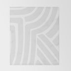 Abstract Stripes LXXXIX Throw Blanket Gallery Image 2