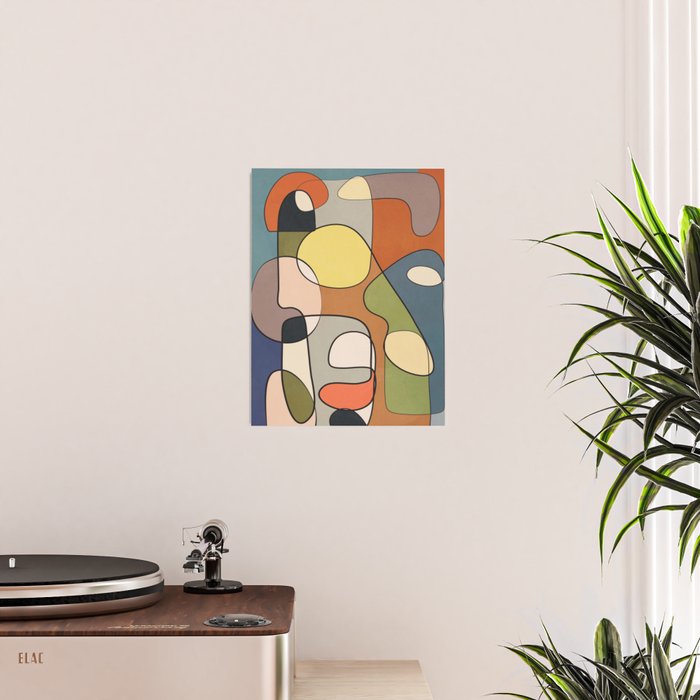 Abstract Line Art 08 Poster Gallery Image 2