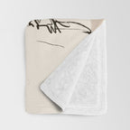 Greyhound Pair - Modern Sketch Throw Blanket Gallery Image 3