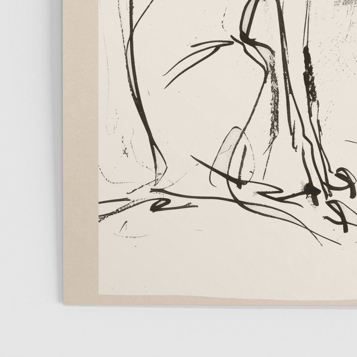 Greyhound Pair - Modern Sketch Poster Gallery Image 3