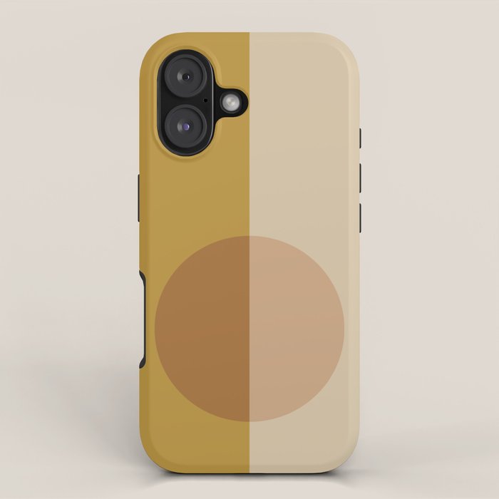 Color Block Abstract VII iPhone Case Gallery Image 1