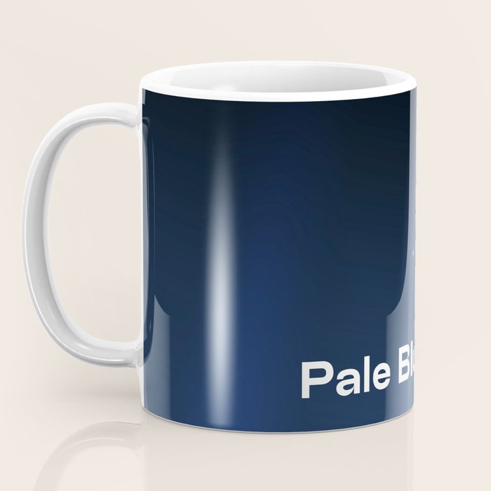 Pale Blue Dot poster, NASA Voyager 1 with Carl Sagan quote (vector art) Coffee Mug Gallery Image 3