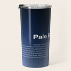 Pale Blue Dot poster, NASA Voyager 1 with Carl Sagan quote (vector art) Travel Mug Gallery Image 3