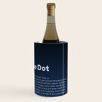 Pale Blue Dot poster, NASA Voyager 1 with Carl Sagan quote (vector art) Wine Chiller Gallery Image 3