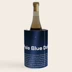 Pale Blue Dot poster, NASA Voyager 1 with Carl Sagan quote (vector art) Wine Chiller Gallery Image 1